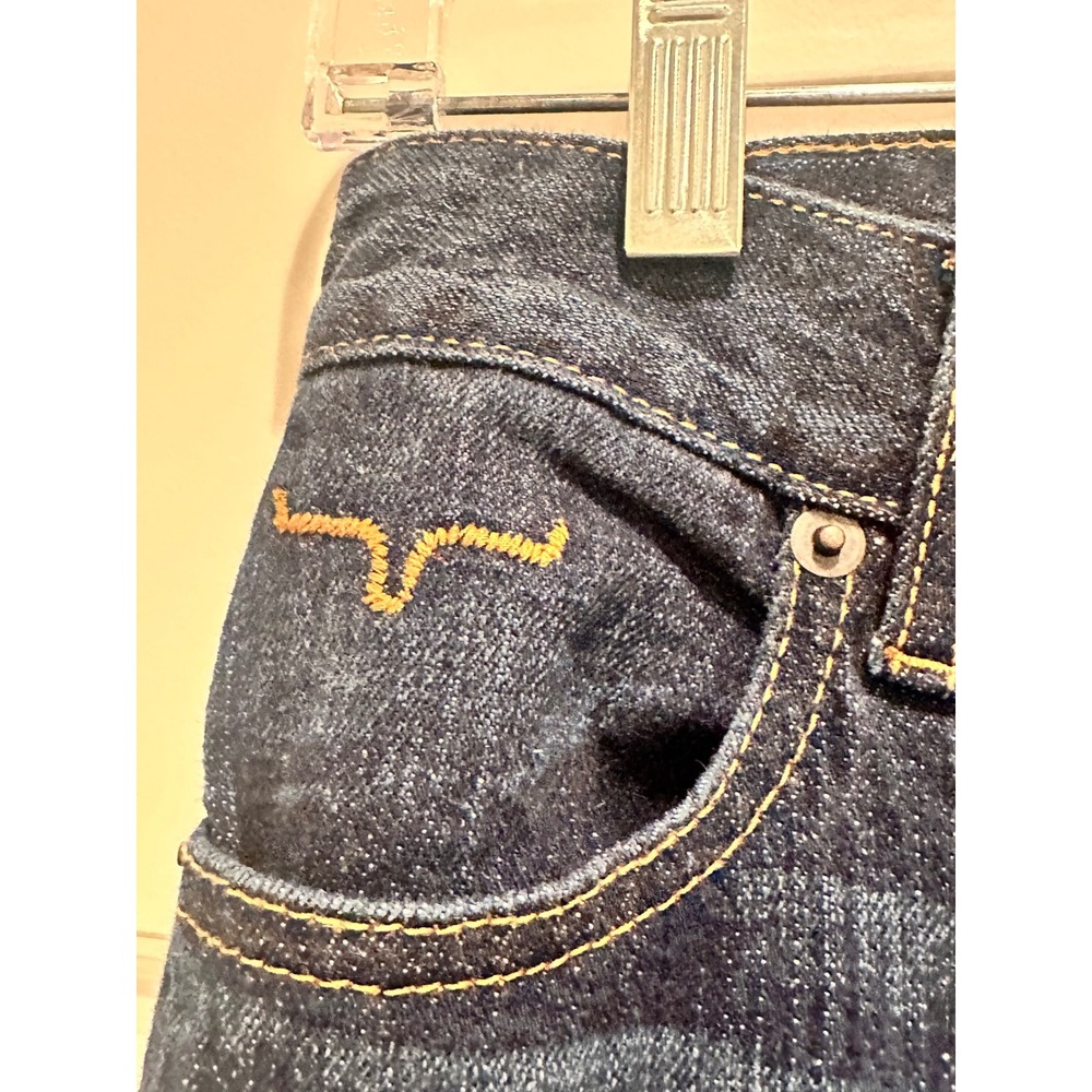 Kimes Ranch Jennifer Mid Wash High Rise Flare Leg Jeans 0/34 Western Denim - Picture 9 of 10